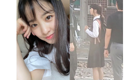 童顔女優パク・ボヨン、35歳なのに“違和感ゼロ”の制服姿…ドラマ撮影の目撃映像が話題