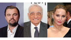 レオナルド・ディカプリオ＆マーティン・スコセッシ＆ジェニファー・ローレンス