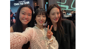 女優パク・シネ、爽やかボブヘアでゴルフ大会参戦！宴会でも目立つ“若々しさ”【PHOTO】