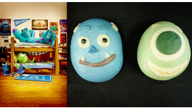 『モンスターズ・ユニバーシティ』サリー＆マイク肉まん-(C) 2013 Disney／Pixar. All Rights Reserved.