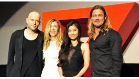 ブラッド・ピット＆篠原涼子＆マーク・フィースター（監督）＆デデ・ガードナー（プロデューサー）／『ワールド・ウォーZ』ジャパン・プレミア舞台挨拶