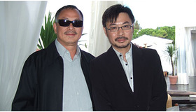 左がジョニー・トー監督、右がワイ・カーファイ監督