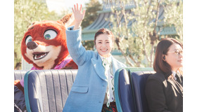 上戸彩がサプライズでパレードルートに登場！スペシャルグリーティング、『ズートピア2』公開初日に開催