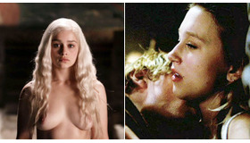 【左】「ゲーム・オブ・スローンズ」 -(C) 2012 Home Box Office, Inc. All rights reserved. HBO and all related programs are the property of Home Box Office, Inc.／【右】「アメリカン・ホラー・ストーリー」 -(C) 2011-2012 Twentieth Century Fox Film Corporation. All rights reserved.