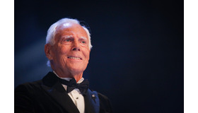 ジョルジオ・アルマーニ Photo by Lia Toby/BFC/Getty Images