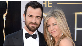 ジャスティン・セロー＆ジェニファー・アニストン-(C) Getty Images