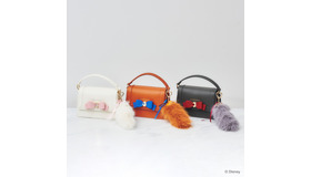 ミニミニショルダーバッグ（ホワイト／ブラウン／グレー）¥17,600「おしゃれキャット マリー」コレクション