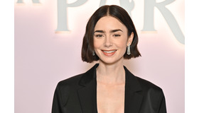 リリー・コリンズ Photo by Stephane Cardinale - Corbis/Corbis via Getty Images