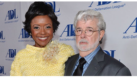 メロディ・ホブソン＆ジョージ・ルーカス-(C) Getty Images