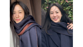 『オクニョ』出演の53歳女優、シワ一つない驚異の“童顔美貌”でお出かけ【PHOTO】