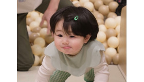 シム・ヒョンタクの愛息ハルくん、巨大すべり台登りに大奮闘！“驚きの成長ぶり”