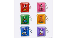 ミッキー＆フレンズ クリアポーチ　各110円（税込）