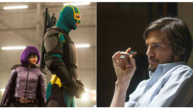 『Kick-Ass 2』 -(C) 2013 UNIVERSAL STUDIOS All Rights Reserved.／『スティーブ・ジョブズ』　(C) Glen Wilson copyright The Jobs Film LLC Director Joshua Michael Stern.