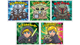 「スターウォーズ／ビックリマンチョコ＜マンダロリアン＆グローグー＞」© & ™ Lucasfilm Ltd.