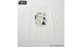 「スター・ウォーズ刺しゅう半袖Tシャツ」