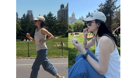 “若々しい” イ・ヨンエ、NYセントラルパークを走った！「見ているだけで癒やされる」【PHOTO】