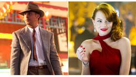 ライアン・ゴズリング＆エマ・ストーン／『L.A. ギャング ストーリー』 -(C) 2012 VILLAGE ROADSHOW FILMS（BVI）LIMITED