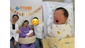 無事に出産を終えた女優ナム・ボラ、愛する夫と天使のような愛息を初公開！【PHOTO】