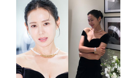 “美しすぎるママ” ソン・イェジン、優雅なブラックドレス姿で視線を釘付けに！【PHOTO】