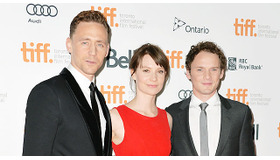 トム・ヒドルストン＆ミア・ワシコウスカ＆アントン・イェルチン／『Only Lovers Left Alive』 in 第38回トロント国際映画祭 -(C) Getty Images