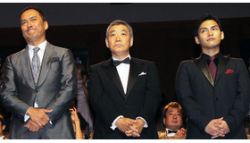 渡辺謙＆柄本明＆柳楽優弥／『許されざる者』 in 第70回ベネチア国際映画祭