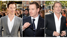 ベネディクト・カンバーバッチ＆マイケル・ファスベンダー＆ブラッド・ピット／『12 years a slave』 in 第38回トロント国際映画祭 -(C) Getty Images