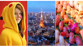 コスプレ＆東京タワー＆鮨／COOL JAPAN -(C) Getty Images