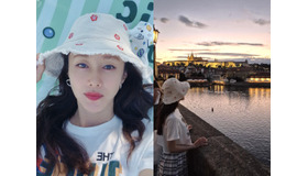 プラハで“旅行会社CEO”になった女優キム・ジスが近況を報告「引退説は事実無根」