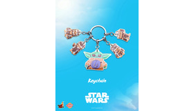 【ホットトイズ・ZAKKA】 アクリルキーチェーン『スター・ウォーズ／マンダロリアン・アンド・グローグー』グローグー＆アンゼラ人© & ™ Lucasfilm Ltd.