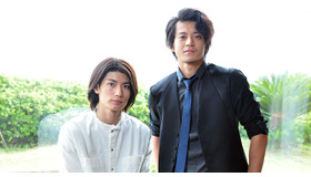 小栗旬＆三浦春馬『キャプテンハーロック』／Photo：Naoki Kurozu