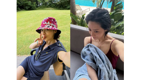 『ザ・グローリー』女優が日本でのんびり。“贅沢な療養”がうらやましい！【PHOTO】