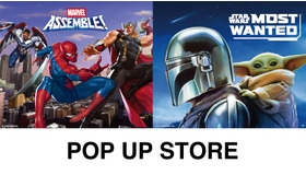 「MARVEL POP UP STORE」「STAR WARS POP UP STORE」©2026 MARVEL ©＆™Lucasfilm Ltd.
