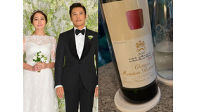 イ・ビョンホン＆イ・ミンジョン夫妻、“結婚13周年”を超高級ワインで祝福！【写真】