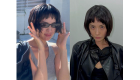 『マスクガール』女優ナナ、切りっぱなしボブとレザージャケットで魅せる“シックの最高峰”【写真】