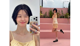 『梨泰院クラス』女優クォン・ナラ、レモンイエローがまぶしい爽やかな“夏の女神”【写真】