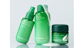 秋の乾燥シーズンに備える、INNISFREEのうるおいバリアケアミスト​『グリーンティー セラミド ミルク エッセンスミスト』​9月1日（火）全国発売​