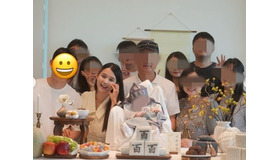 “大家族スケール”がすごい！ナム・ボラ、息子の100日祝いに約20人集合