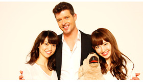 ロビン・シック＆大島優子さん＆小嶋陽菜さん