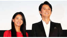 福山雅治＆尾野真千子／『そして父になる』初日舞台挨拶