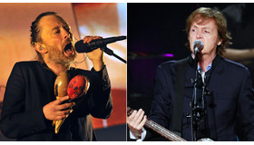 トム・ヨーク＆ポール・マッカートニー-(C) Getty Images