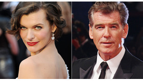 ミラ・ジョヴォヴィッチ＆ピアース・ブロスナン-(C) Getty Images