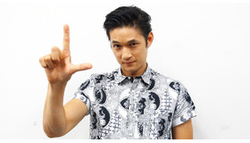 ハリー・シャム・Jr.（マイク役）「glee／グリー」／Photo by Akimasa Suzuki Fox Japan