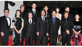 役所広司＆大泉洋＆小日向文世＆佐藤浩市＆鈴木京香＆妻夫木聡＆伊勢谷友介＆坂東巳之助＆剛力彩芽＆寺島進＆中谷美紀＆三谷幸喜（監督）／『清須会議』完成披露舞台挨拶