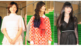 長澤まさみ＆栗山千明＆忽那汐里／「第26回東京国際映画祭」グリーン・カーペット