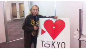 事務局を訪れてくれたエレーナ・コッタさん