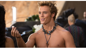 肉体美を披露したサム・クラフリン（フィニック・オデイル役）／『ハンガー・ゲーム2』TM＆(C)2013 LIONS GATE FILMS INC.ALL RIGHTS RESERVED.