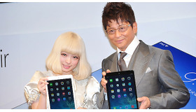 「iPad Air」発売イベント（きゃりーぱみゅぱみゅ＆哀川翔）