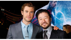 クリス・ヘムズワース＆浅野忠信／『マイティ・ソー／ダーク・ワールド』LAプレミア