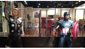 『マイティ・ソー／ダーク・ワールド』公開記念でオープンした「アメリカン・ヒーローズ・カフェ」