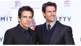 ベン・スティラー＆トム・クルーズ in グローマンズ・チャイニーズ・シアター